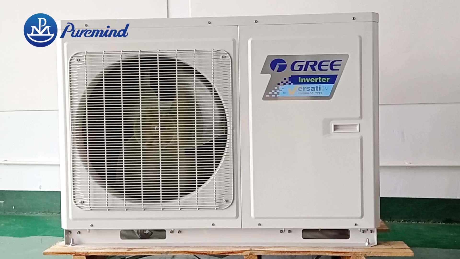 Gree R32 Air Source Monoblock Heat Pump Wifi Dc Inverter A++ Heating
