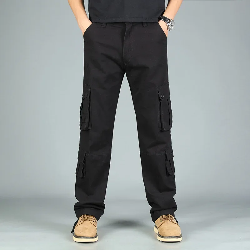 Green travel trousers, plus size