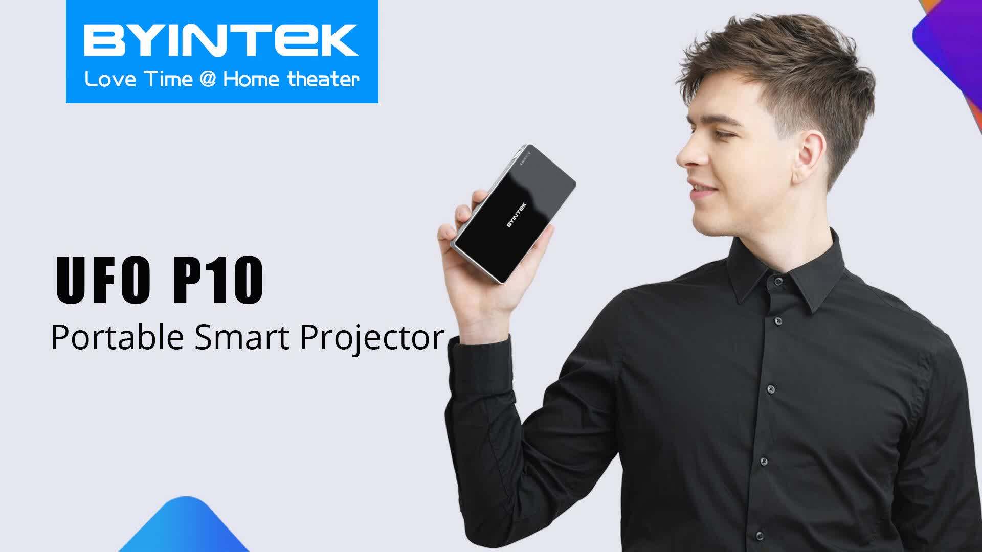 Mini Portable Multimedia Home Theater Smartphone 3d Led Dlp Projector