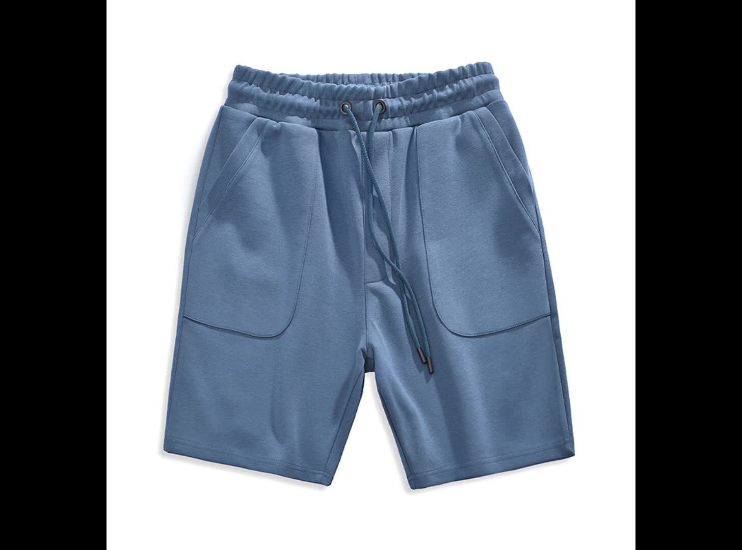Sweat Shorts,Men Plain Cotton Jogger 
