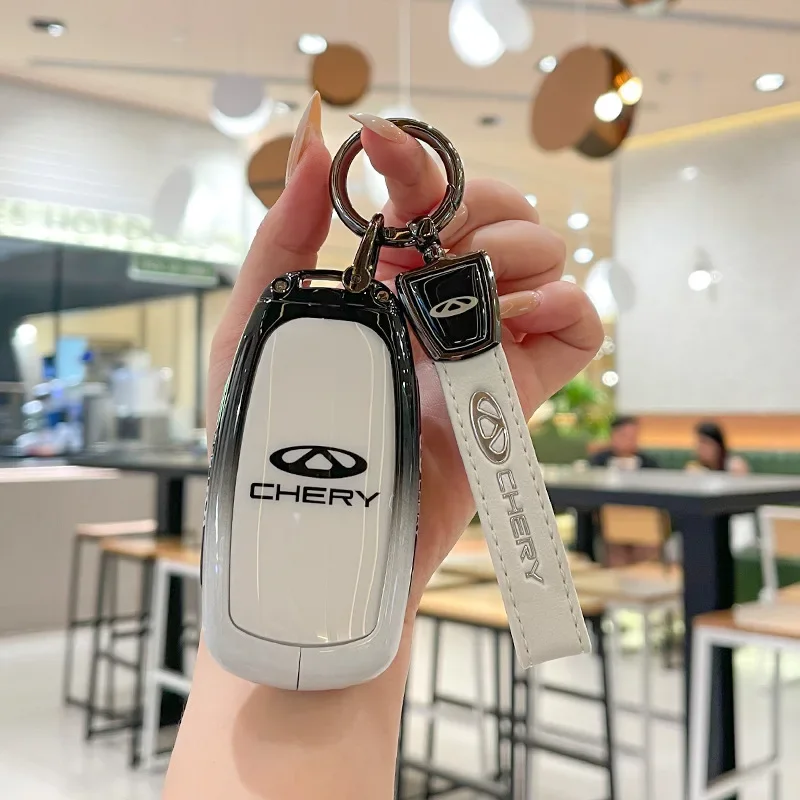 Чехол для ключа Chery Tiggo 9, для 8Pro, Explores 06, пряжка 7, Arrizo 8Plus, Omeka 5789, мужской чехол-замок