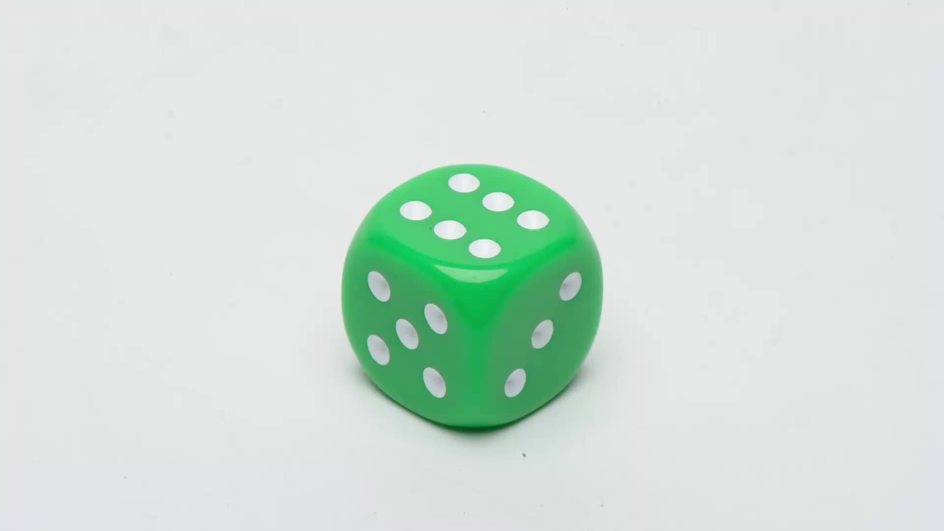 0.75 in casino quality acrylic dice