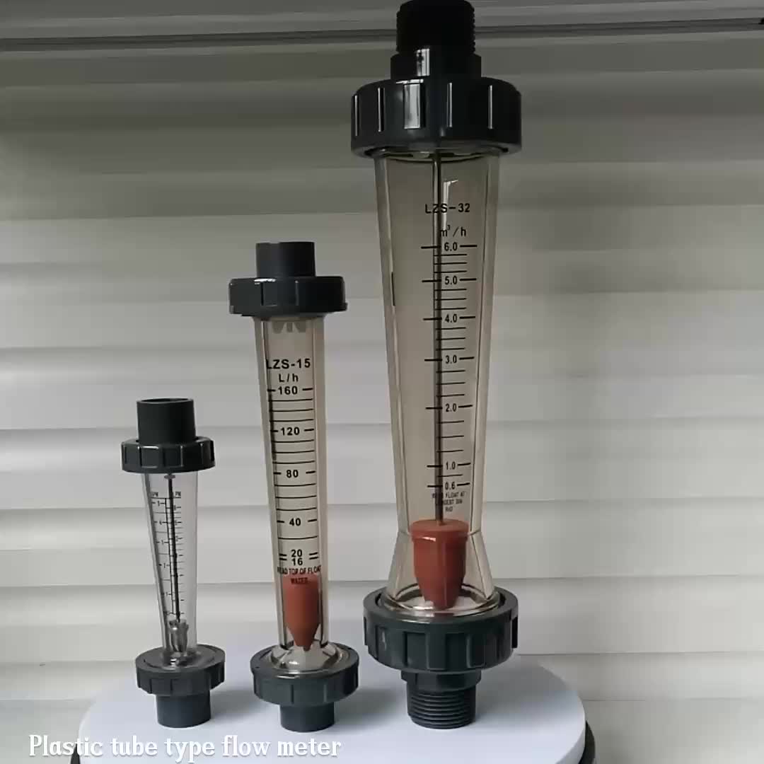 Industrial automation low cost plastic portable water flow meter .sea