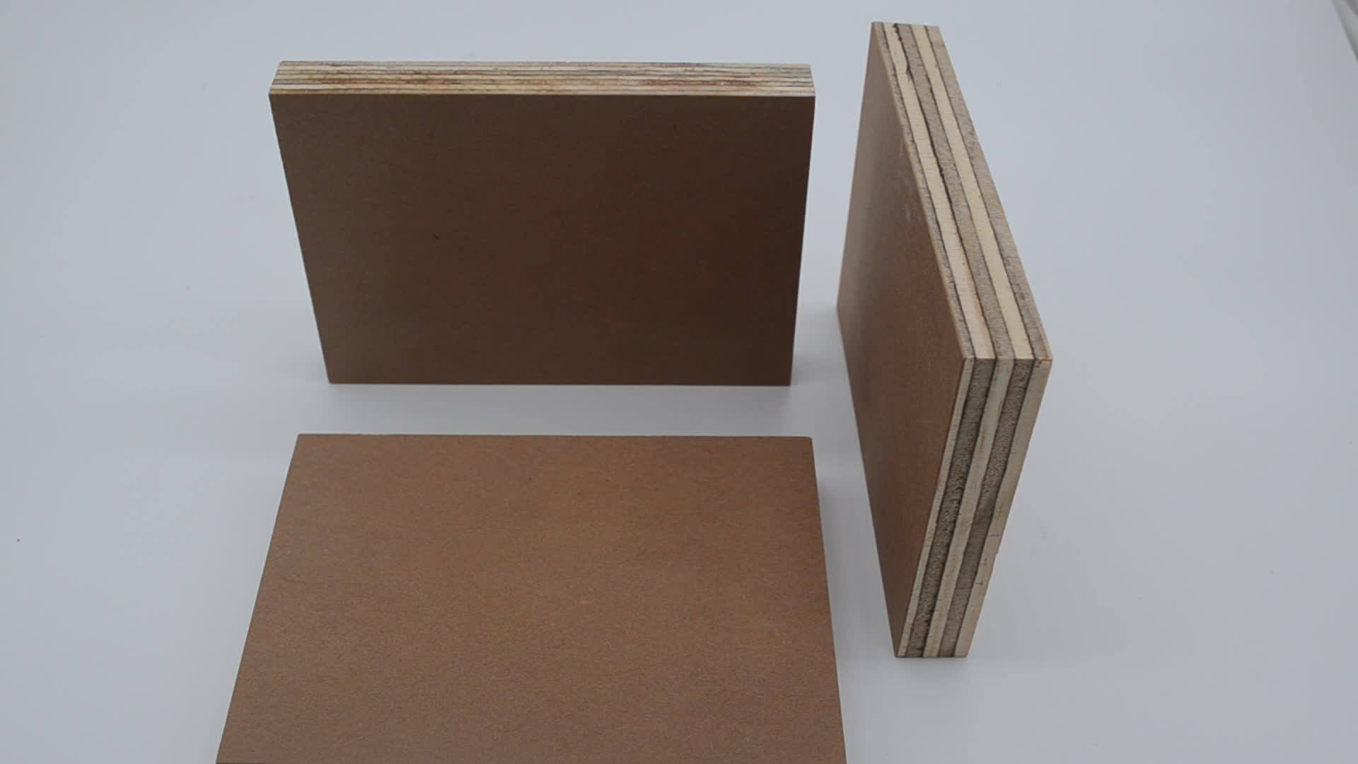 High Quality 18mm 1220*2440 Hdo Overlay Plywood For Concrete Formwok