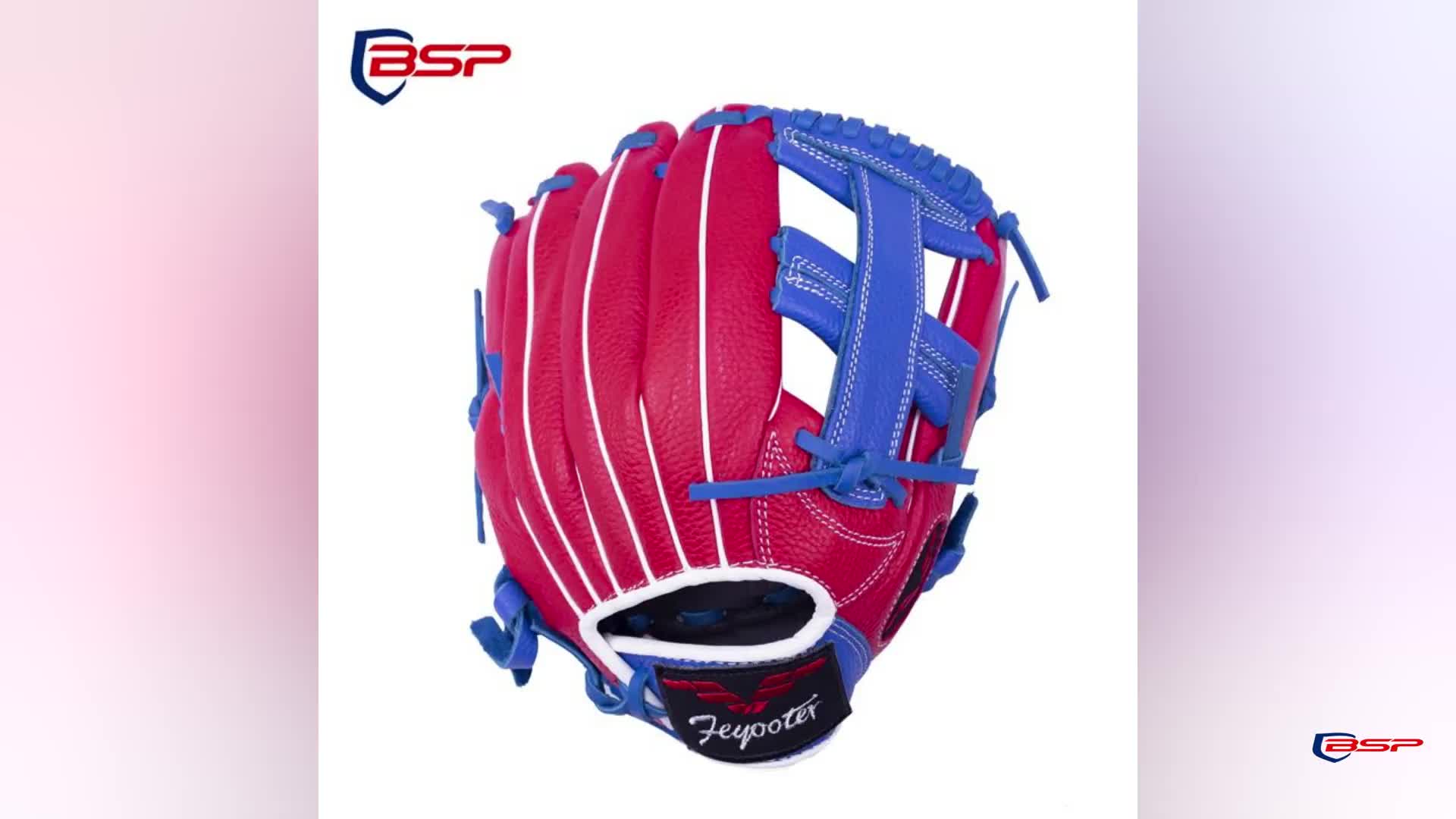 High Quality Custom Made Leather Baseball Gloves For Baseball Training