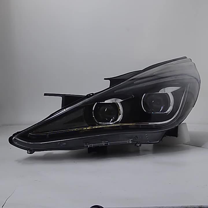 2 шт. автомобиль для Hyundai Sonata 2011-2015 Sonata8 светодиодные фары противотуманные дневные