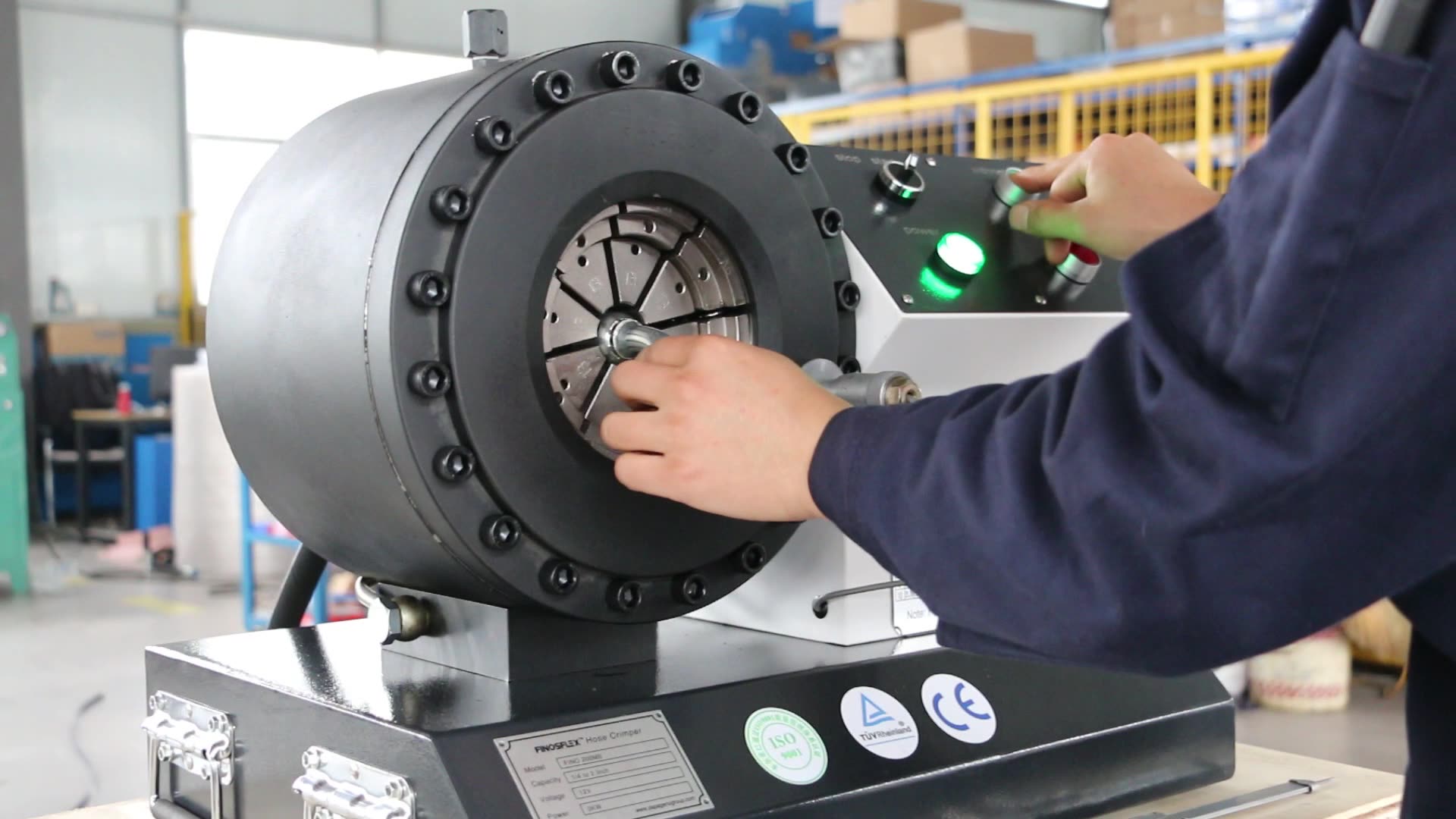 12 Volt Electric Mobile Van Hydraulic Hose Crimping Machine Buy