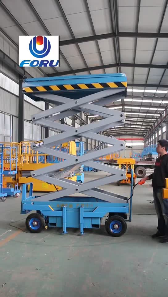 8m Ce Approved Hydraulic Mobile Scissor Lift Scaffolding Buy