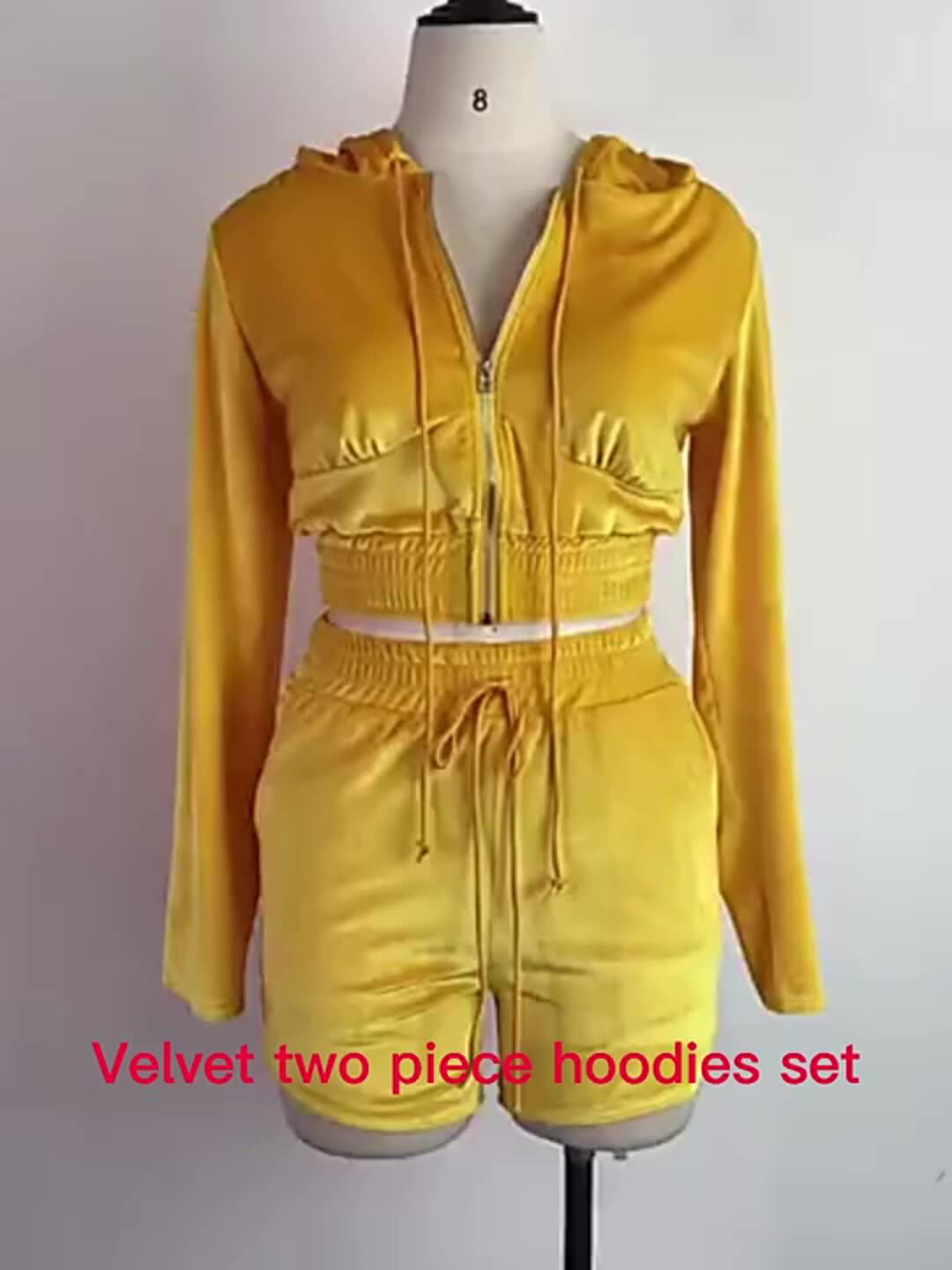 Hooded Short 2 Pieces Set