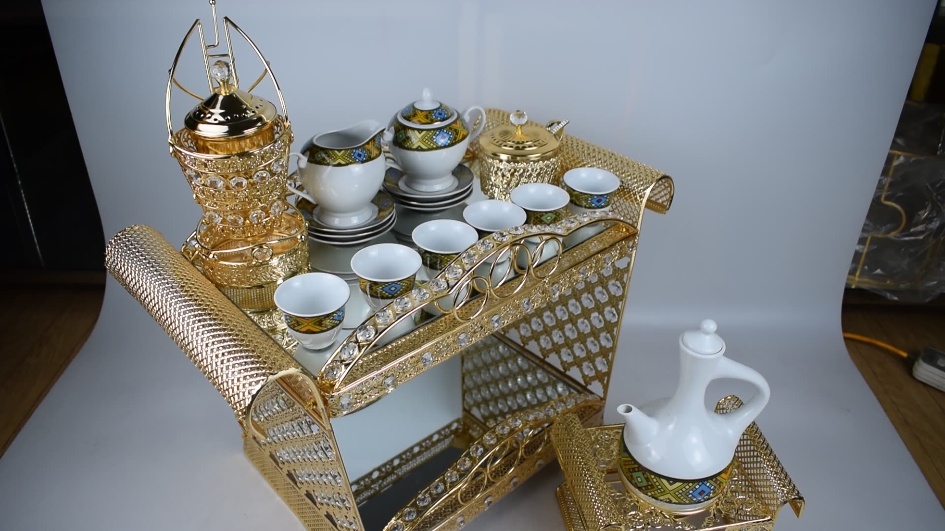 2020 Hot Sale Ethiopian Coffee Table Set View Coffee Sets Wonderful Product Details From Jiangmen City Pengjiang District Wonderful Lighting Factory On Alibaba Com