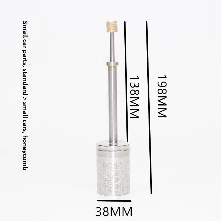 Мешалка finalpress不锈钢按压式咖啡过滤器按压释放搅拌器可伸缩便携冲泡 OTHER