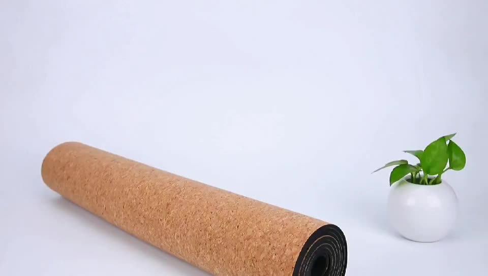 Yoga Mat Cork Natural Rubber Gym Fitness Mat Buy Yoga Mat Cork