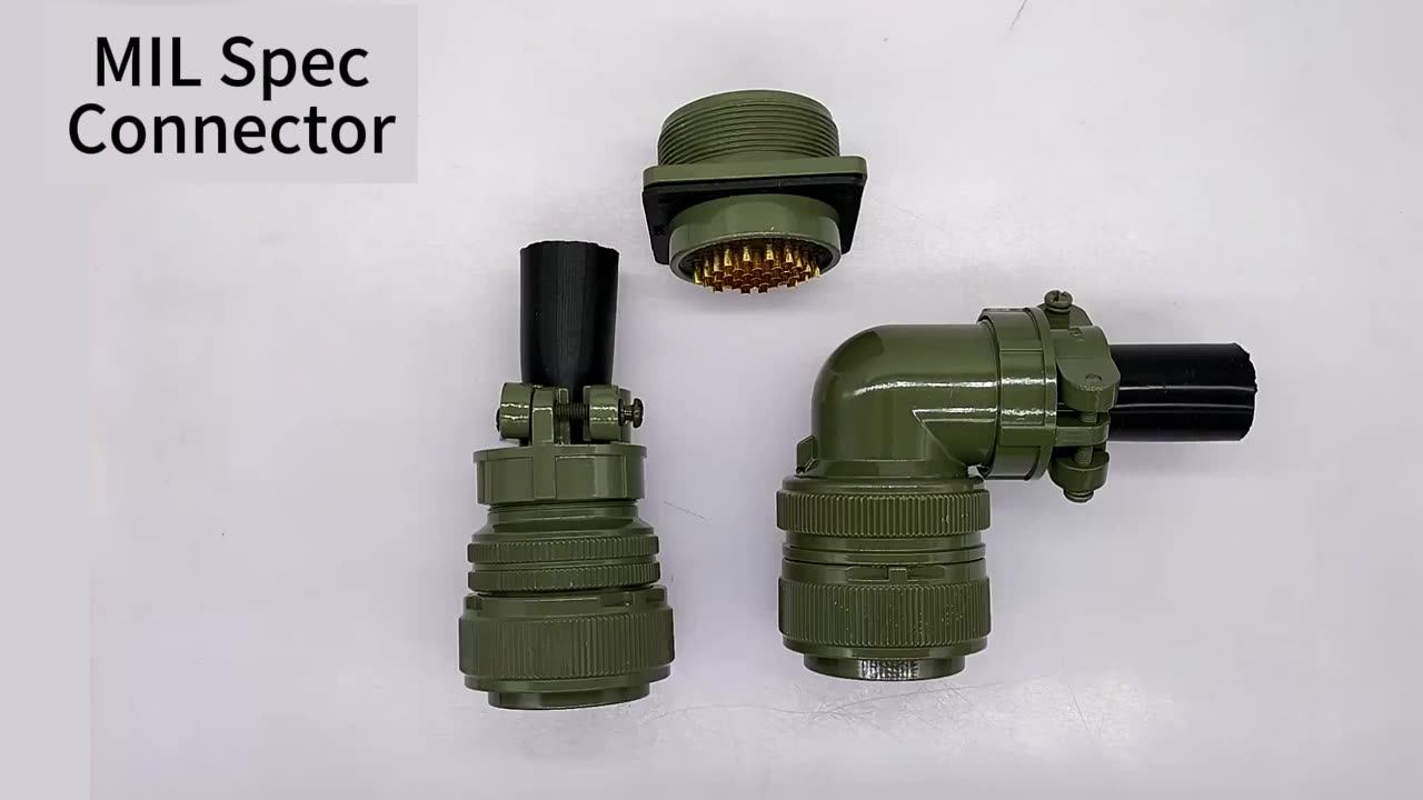 China Factory Circular Connector 8 Pin 19 Pin Connector