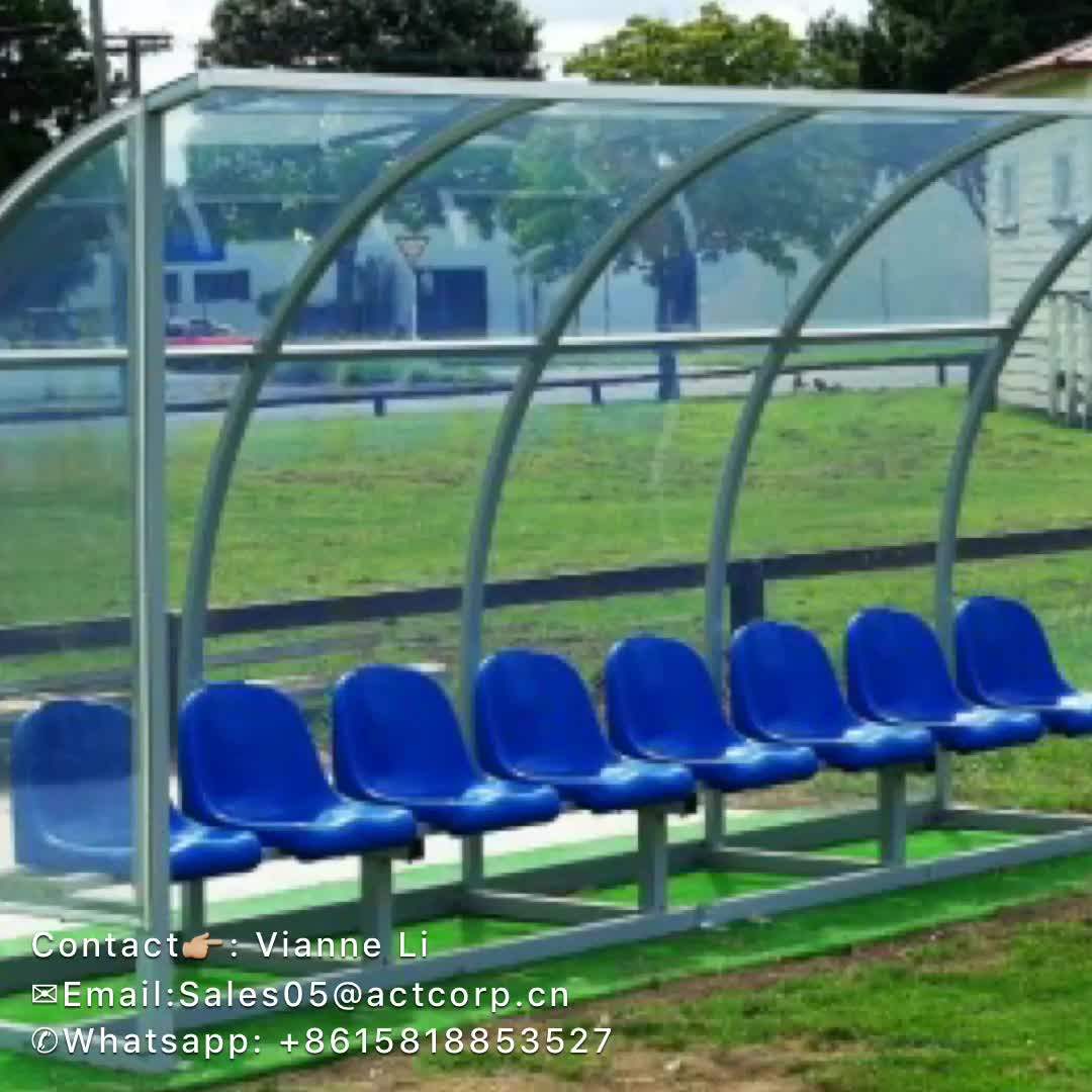 Shatter Proof Portable Football Team Shelter Soccer Dugout Buy Soccer