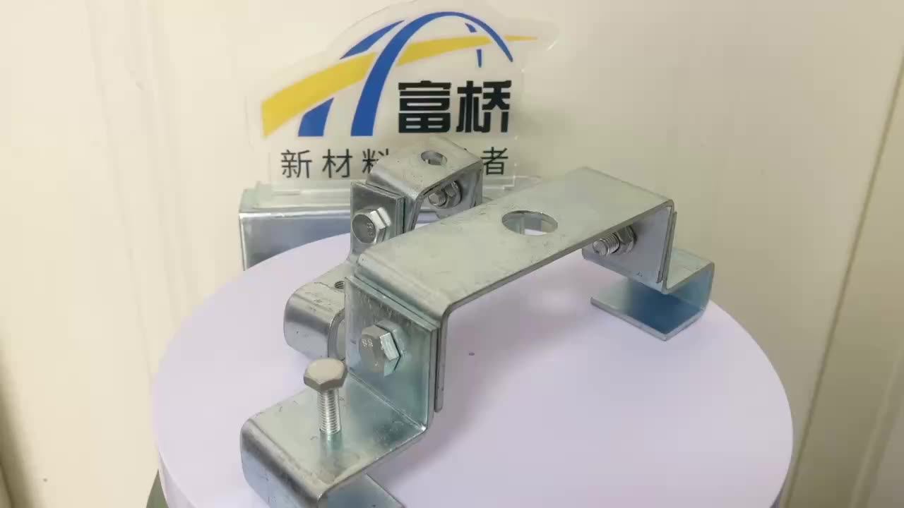 工字钢吊卡吊架镀锌钢吊架 4.8级万向吊夹钢结构挂件悬梁夹吊卡夹-阿里巴巴