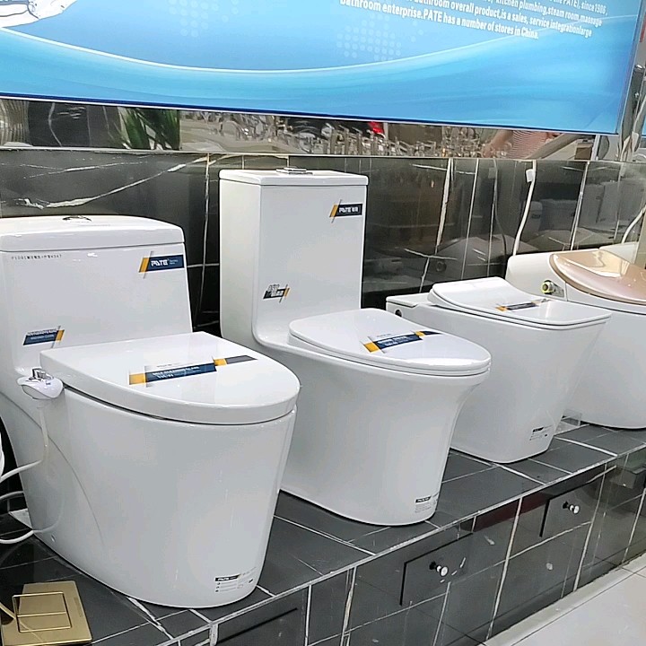 Pate Bathroom Wall Hung Toilet Bowl Ce Rimless Matt Black Wall Mounted