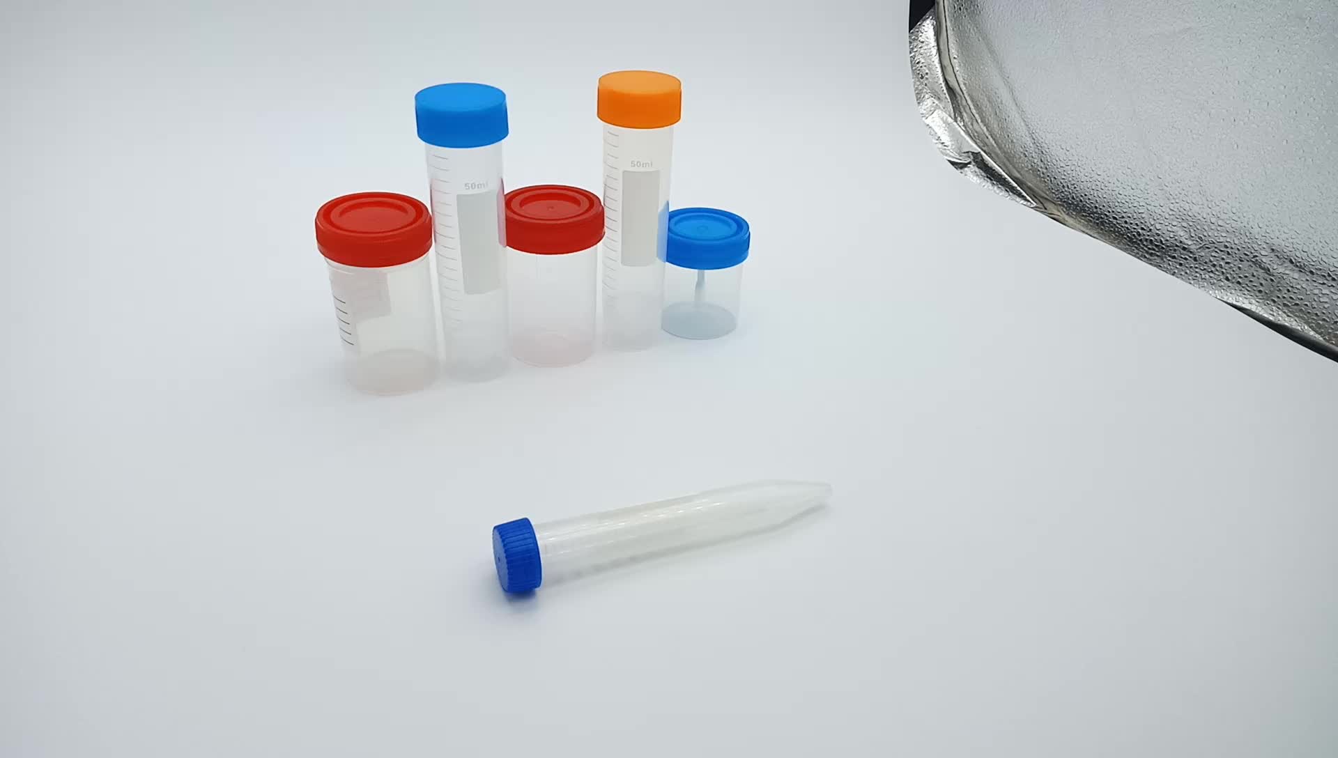 5ml Centrifuge Tubes Plain Neck Round Bottom Glass Plastic Test Tube
