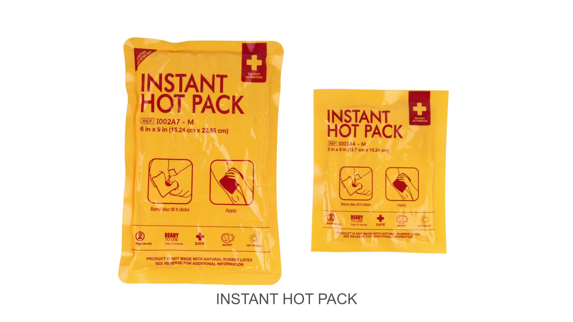 Waterproof Thermal Compress Therapy Instant Hot Pack Body Comfort Care