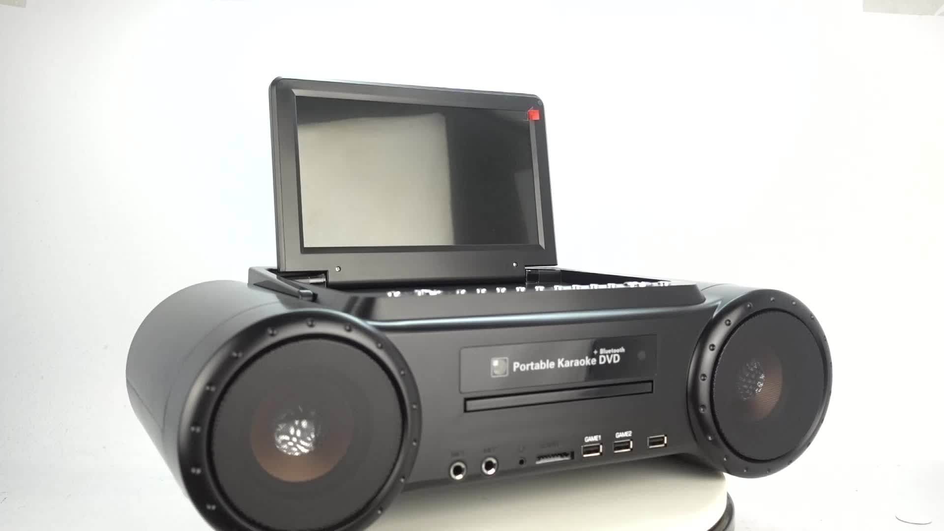 Free Shipping Leadstar Portable Dvd Player With Karaoke Atv Fm Radio