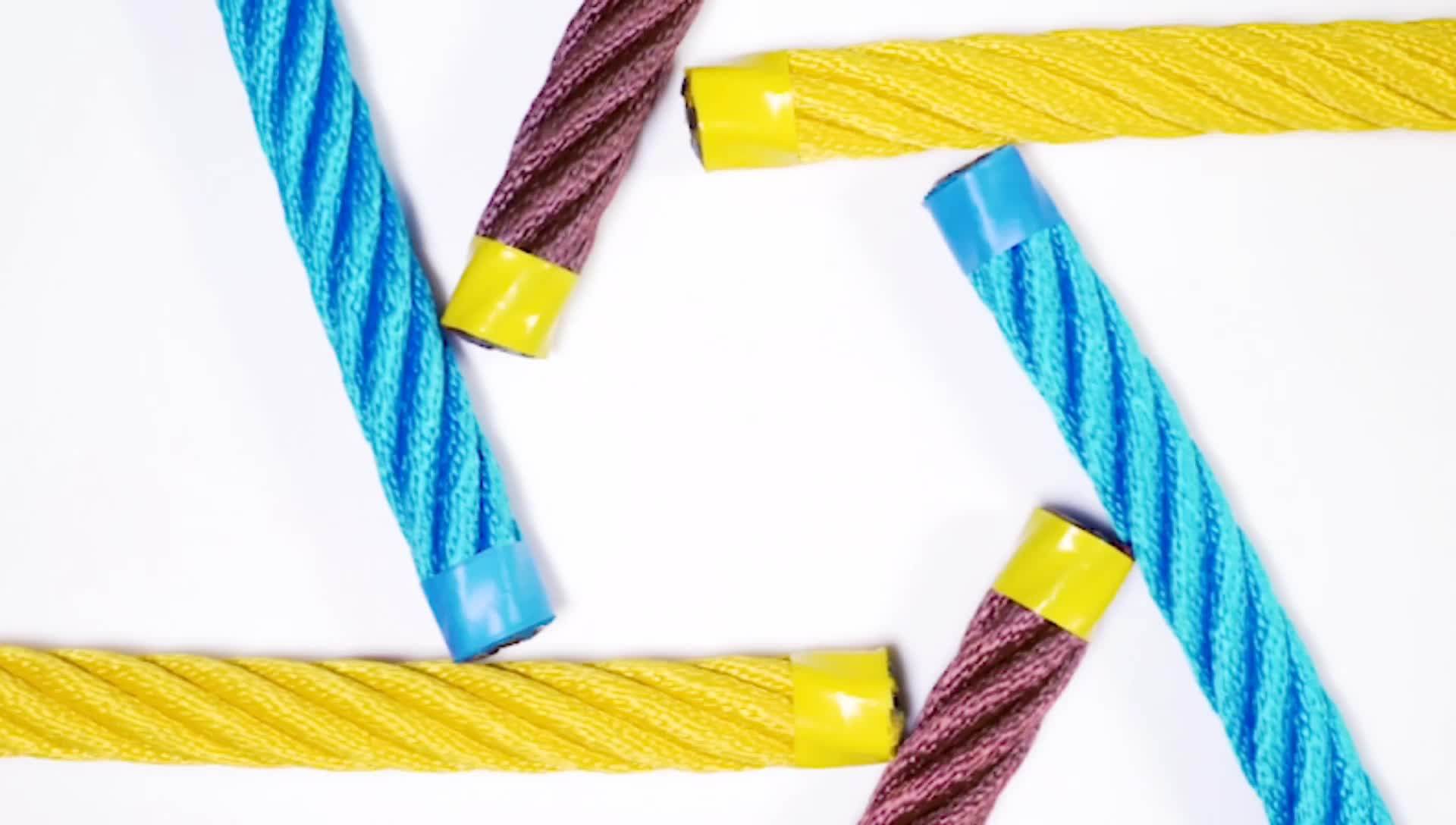 Playground Rainbow Rope And Connectors Buy Combination Climbing Rope