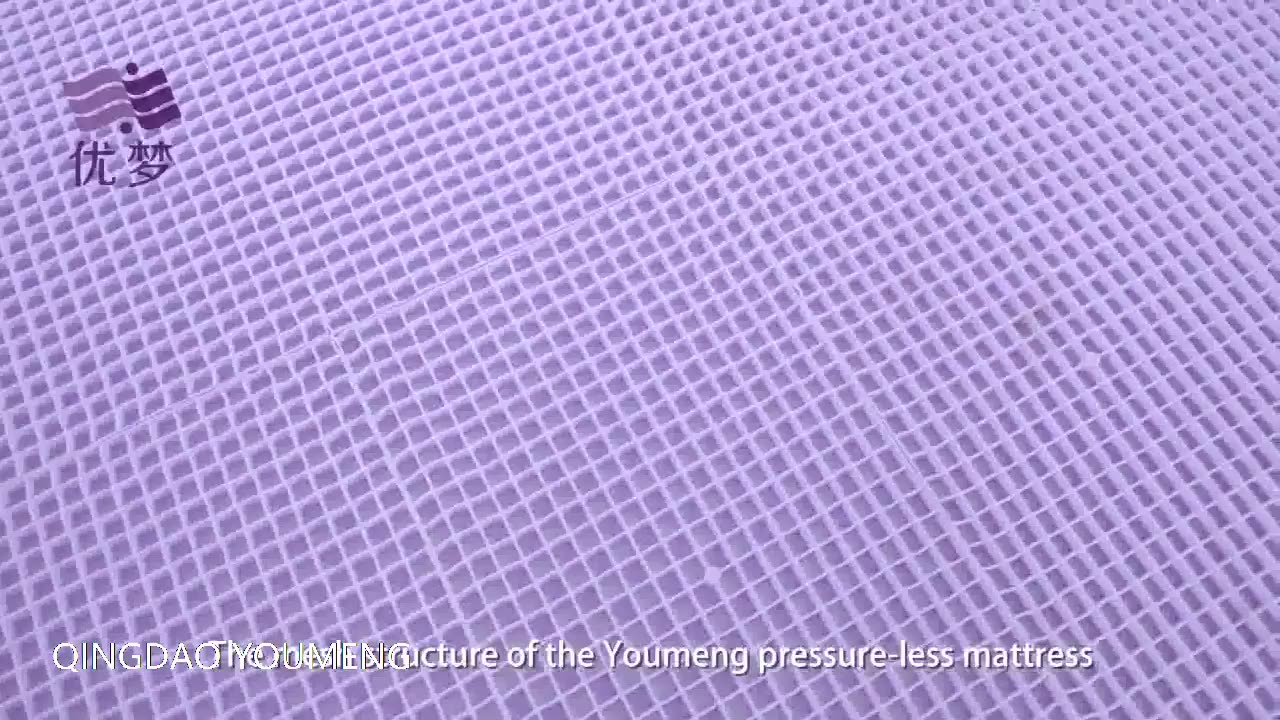 Newest Stylish Grid Design Breathable Pressure Releasing Bed Gel Memory