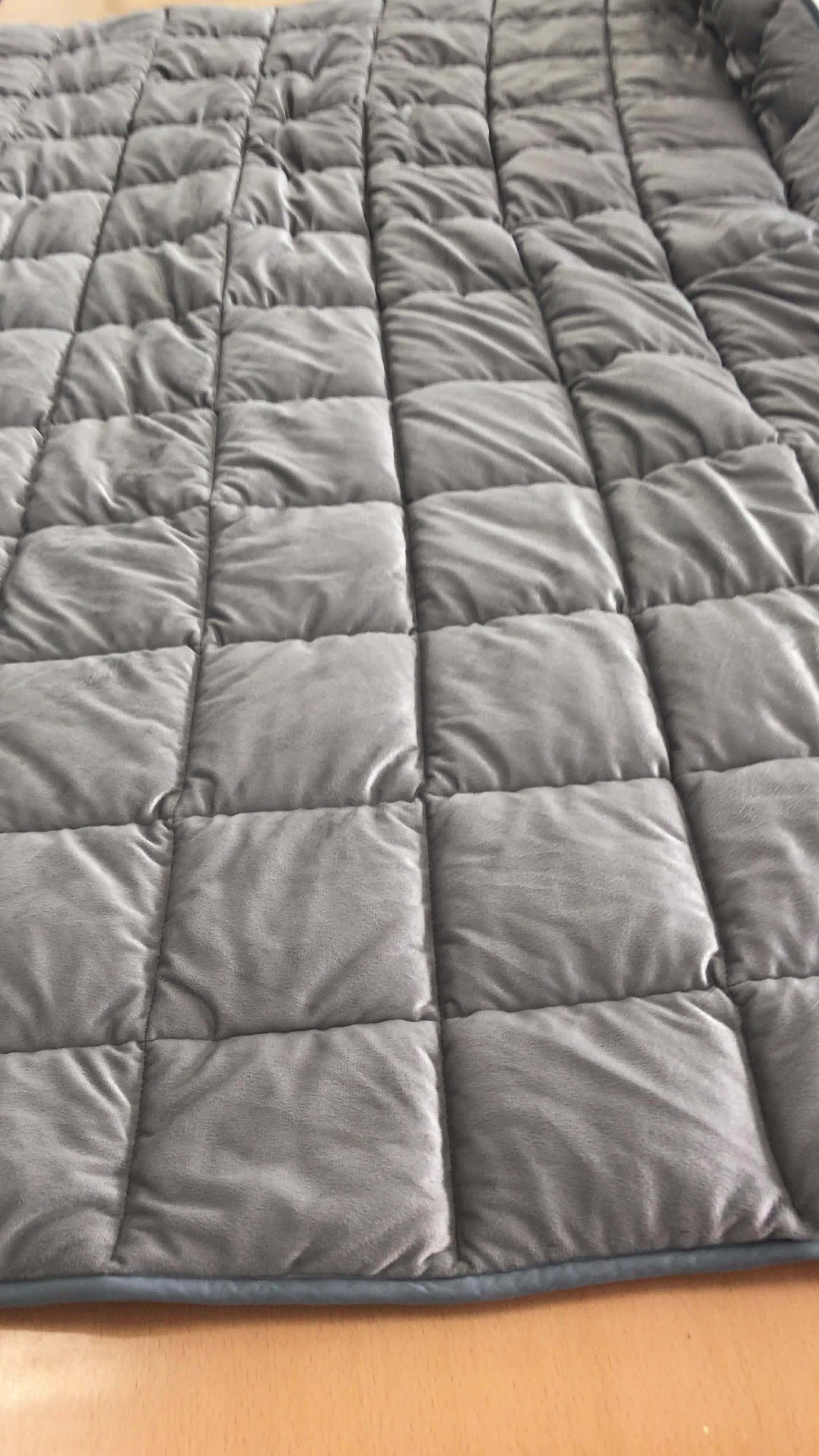 Deeper Better Faster Sleep Weighted Therapy Gravity Blanket Weighted