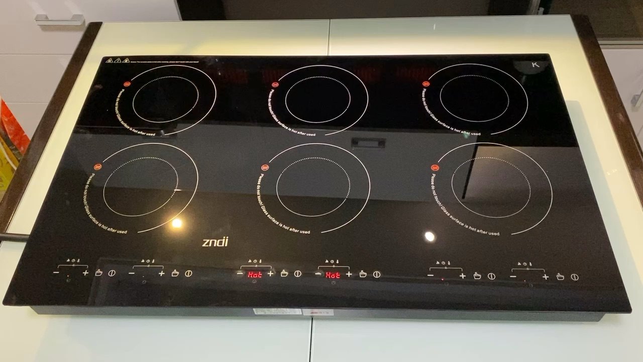 6head Electric Ceramic Stove Commercial Highpower 6eye Burner