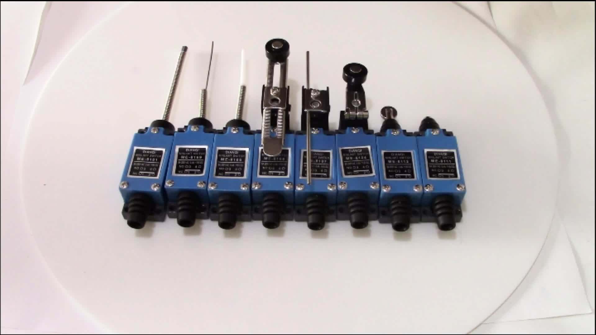 Waterproof CNC Momentary Limit Switch ME-8108 8111 8122 9101 220V
