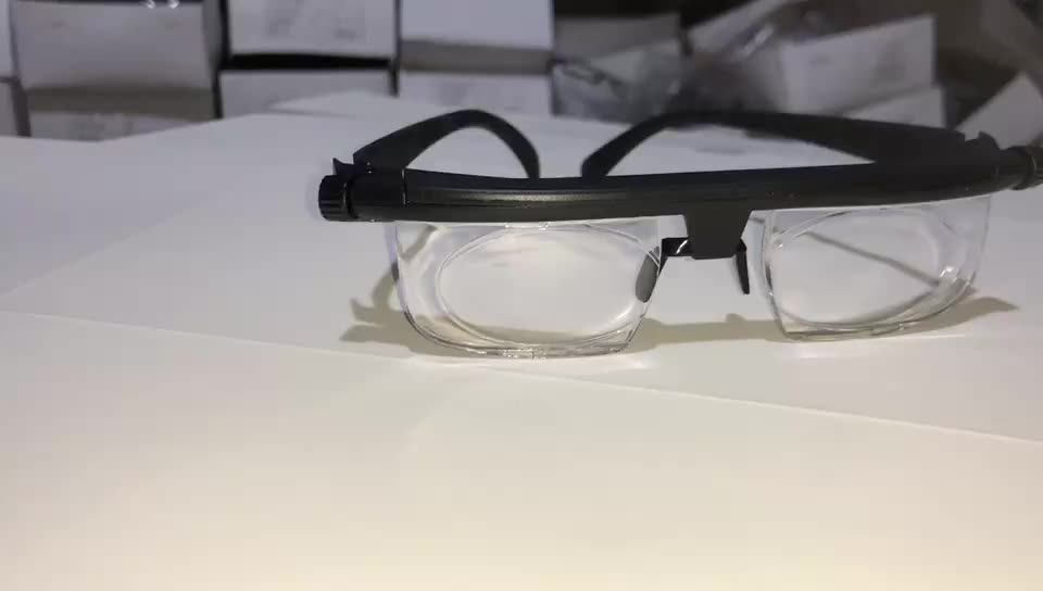 Focus Adjustable Lens Reading Myopia Glasses Men Women Variable Vision