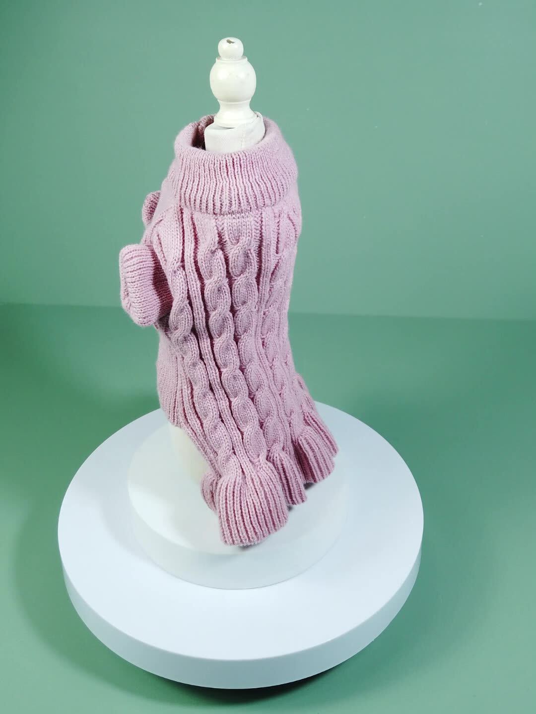 Knitted Dog Wool Skirt