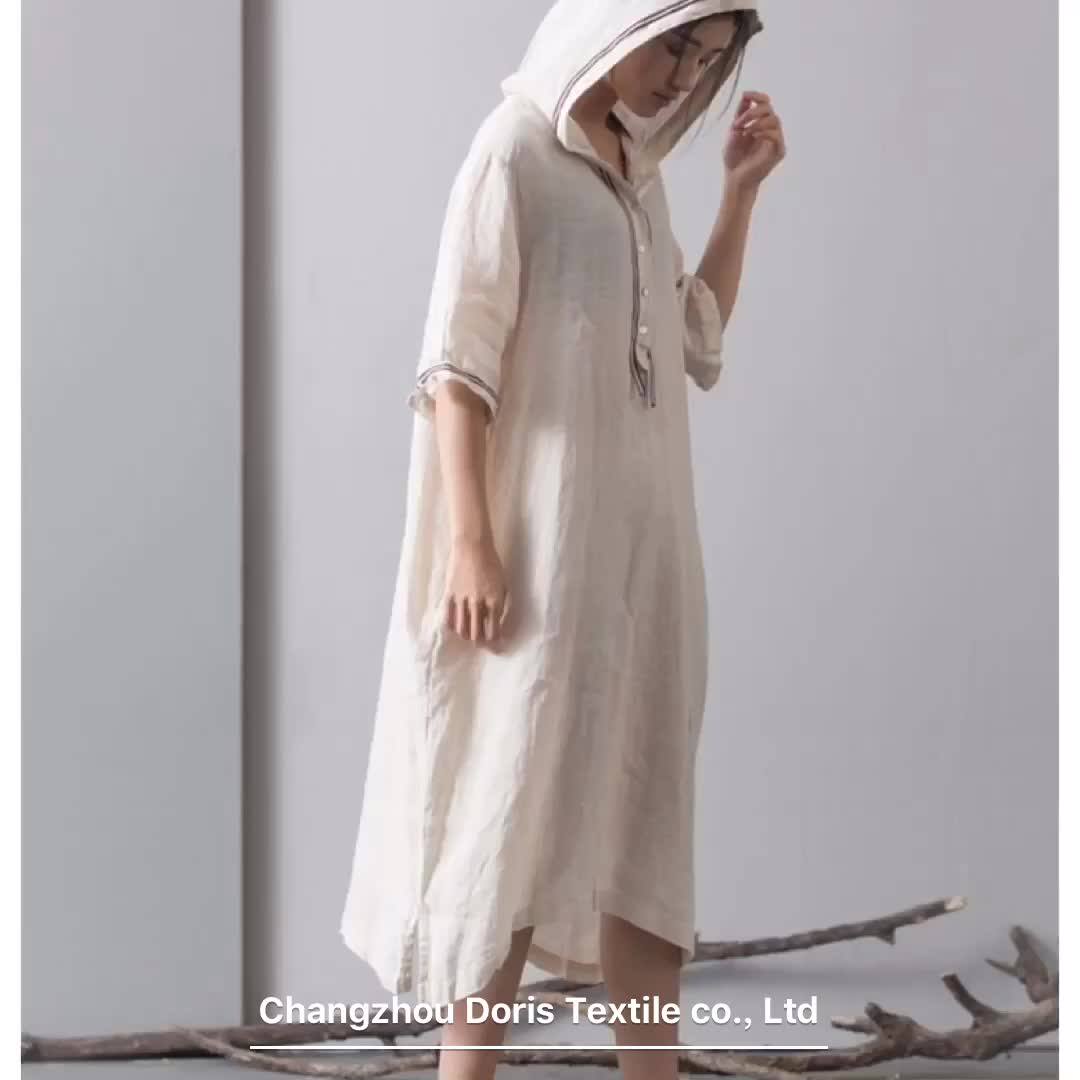 Very Soft 100 Solid Fabrics Textiles Linen Material For Pants And