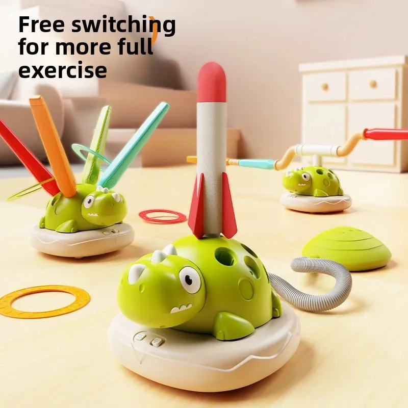 New Dinosaur Three-in-One Exercise Machine Sentimental Training Equipment Children's Parent-Child Household Outdoor Physical Consumptive Toys