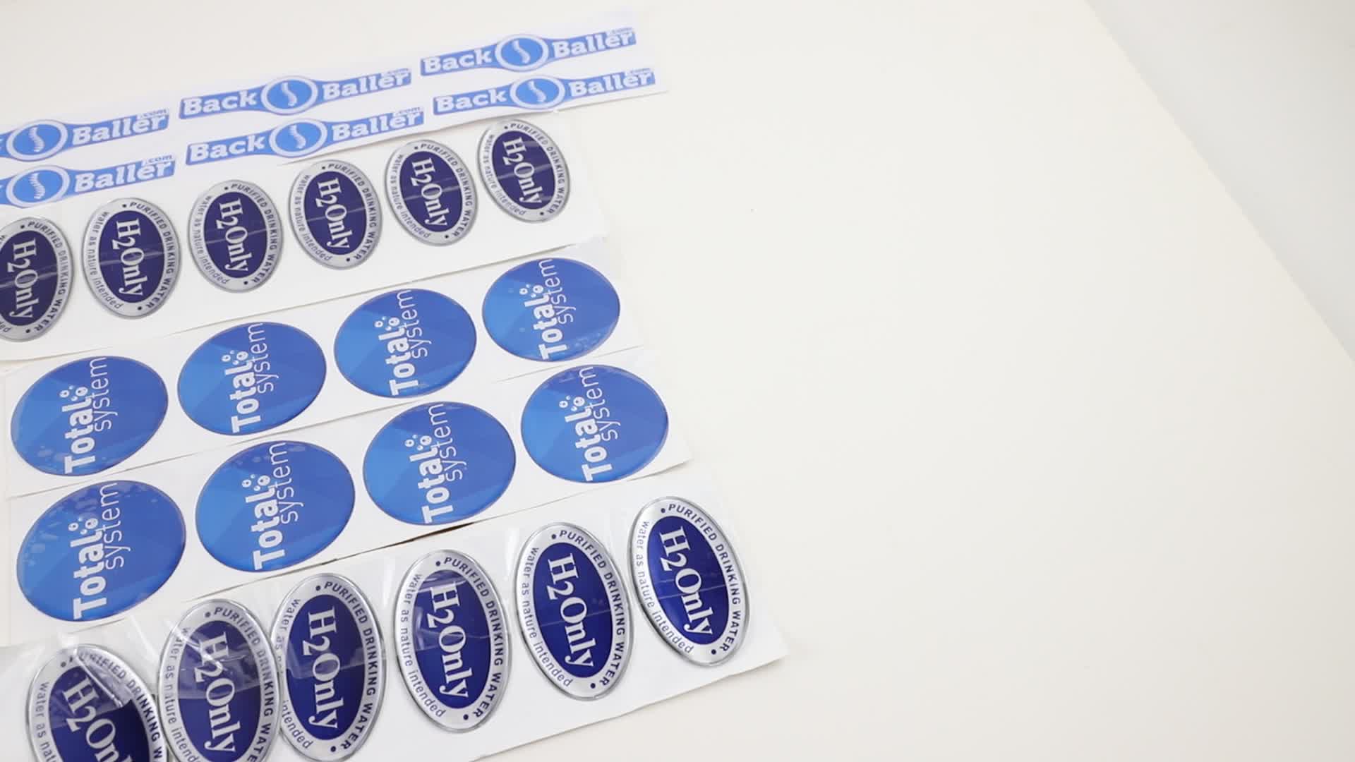 3d Raised Make Epoxy Sticker,Epoxy Resin Sticker,Dome Labels Buy