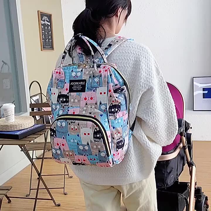 Cute Baby Diaper,Diapers Bag Backpack 