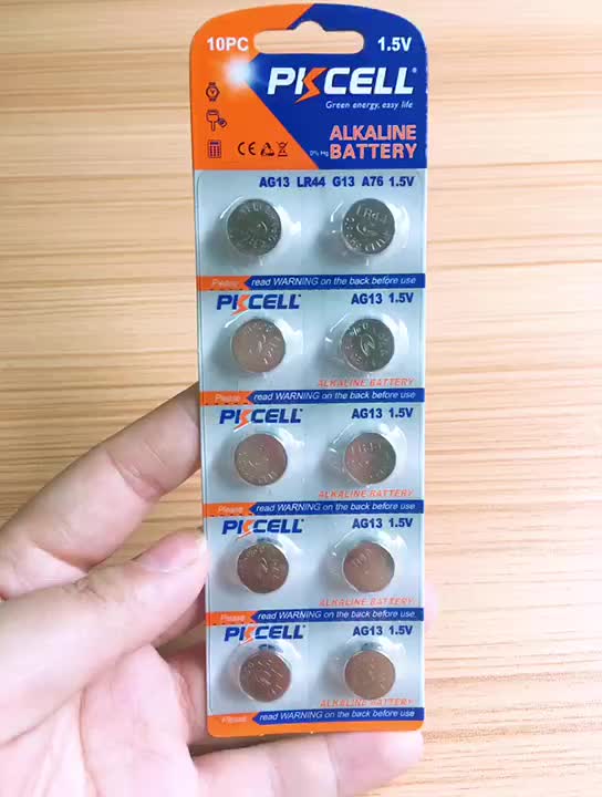 0 Hg Pb Lr44 Button Cell Battery Ag13 Alkaline Battery 1.5v Buy