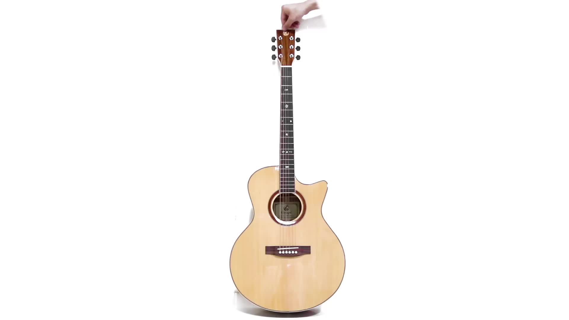 Wholesale Solid Wood Dreadnought Acoustic Guitar Made In China Buy