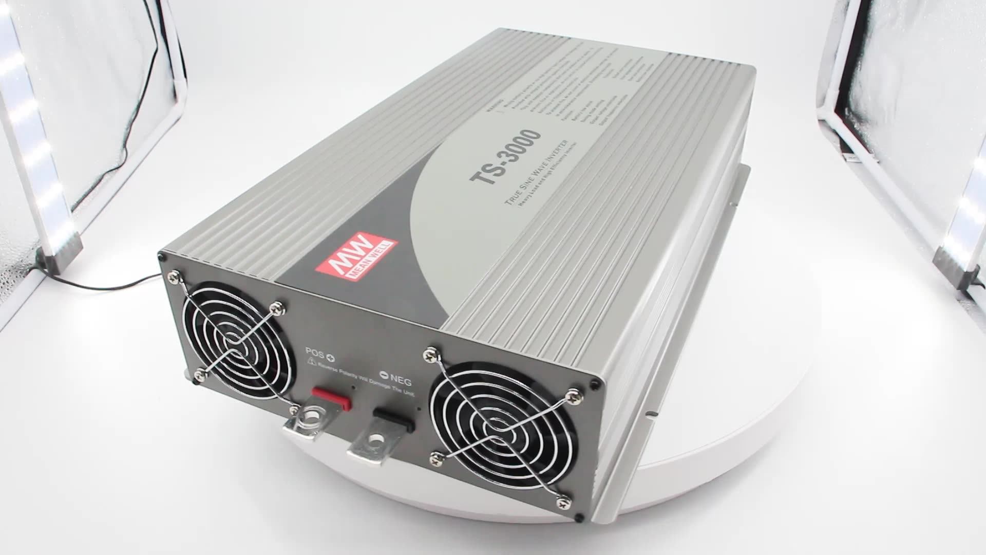 Mean Well TS-3000-112 3000W True Sine Wave Inverter for Office Use 