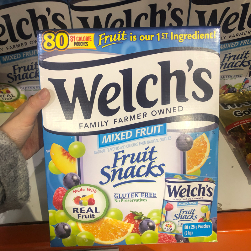 Australian Welchs Wits Mixed Fruit Juices Soft Sugar Rubber Sugar Children Snacks Big Bags 2kg