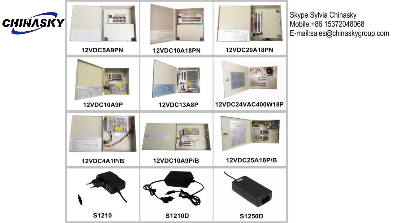 120w Cctv Camera Power Supply With Battery Backup (12vdc10a1p/b) Buy