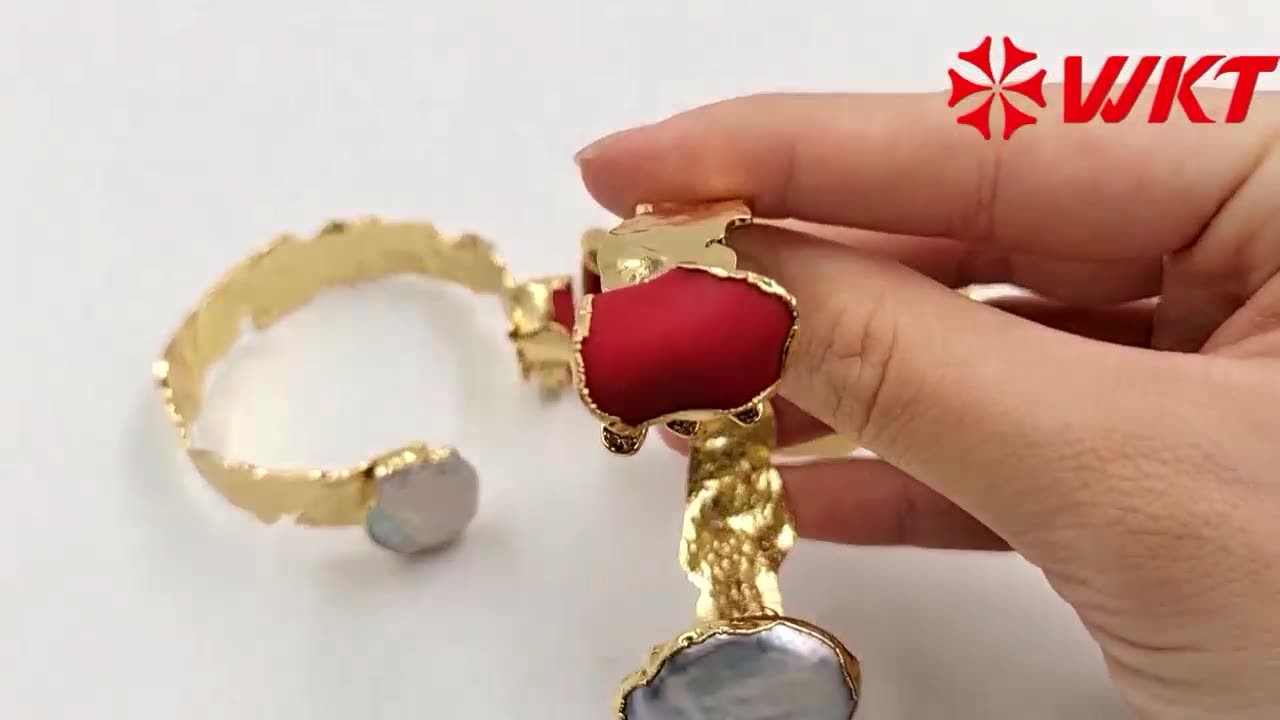 WT-B512 Новое поступление 2023 года эксклюзивный браслет Love Red Coral винтажный с
