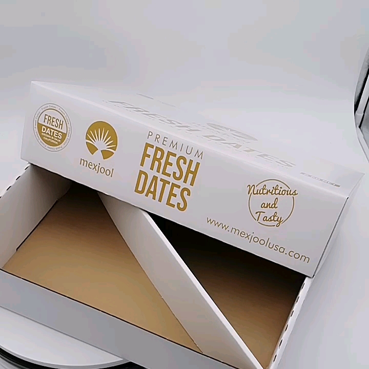 Custom Dates Packaging Boxes Corrugated With Dividers Buy Custom