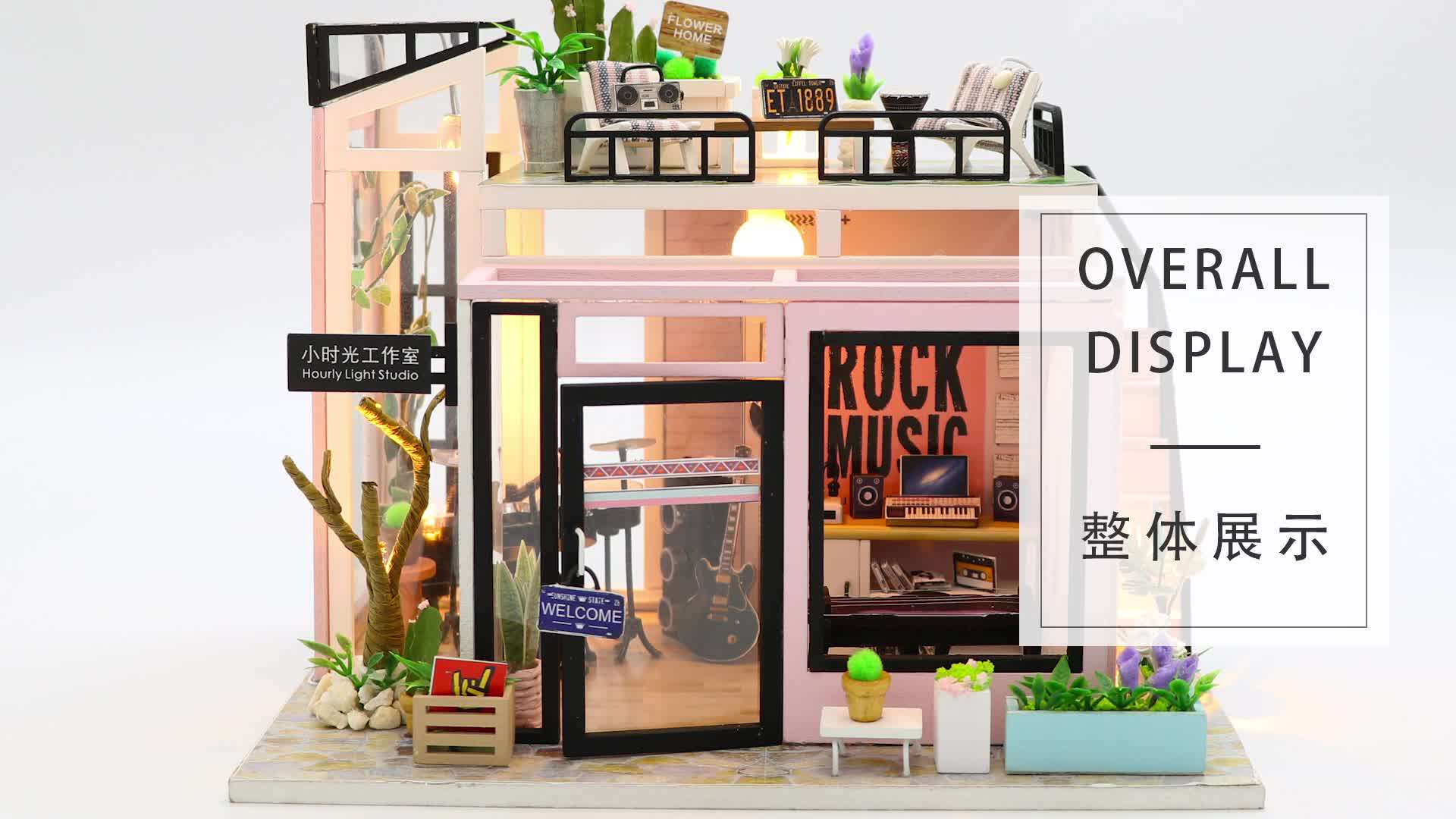 Small House Houguang Studio Diy Kit For Miniature House Buy Diy Kit