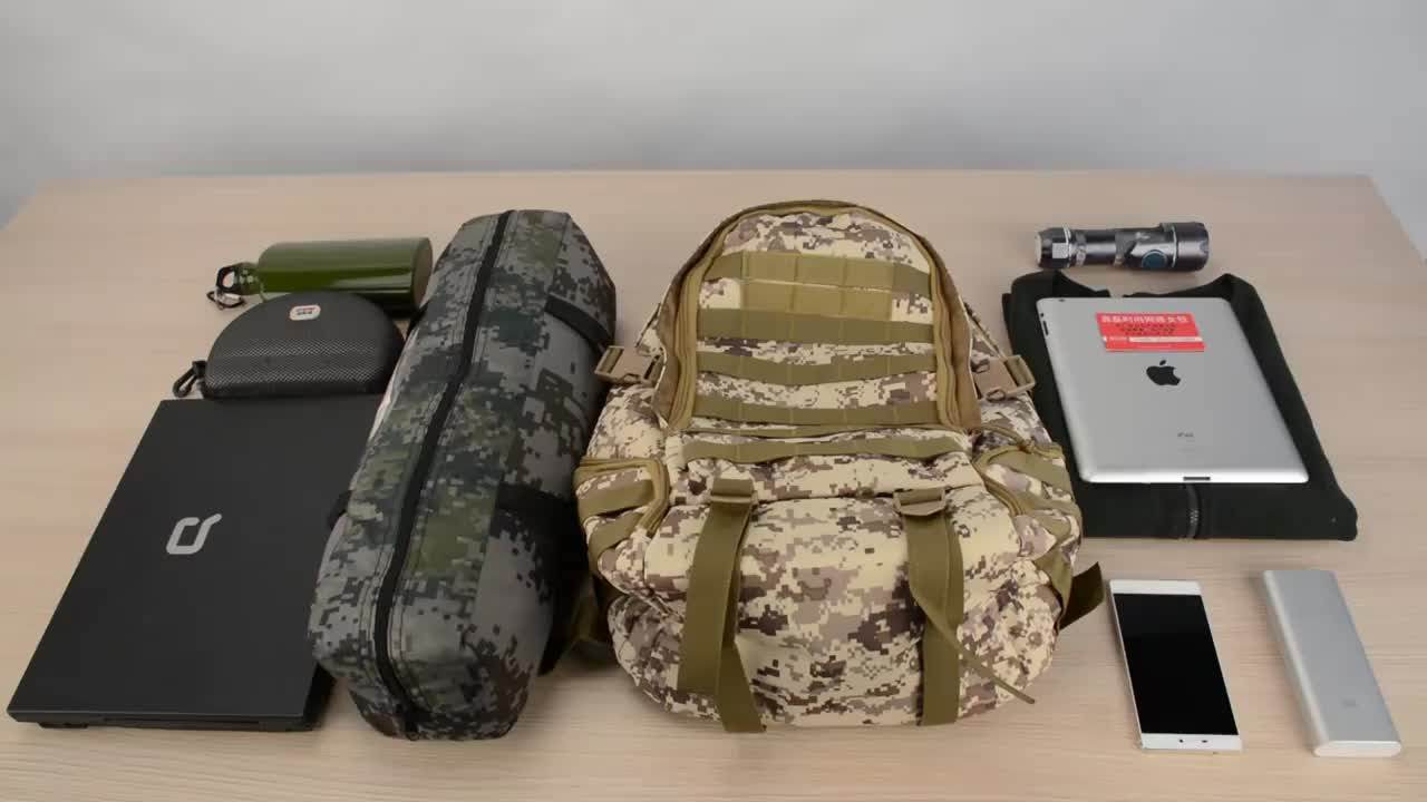 Promotional Camping Backpack Military Style Waterproof Laptop Schoolbag