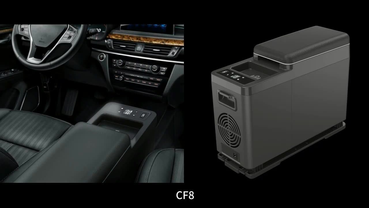 Cf8 Small Fridge Mini Car Fridge 12v Armrest Fridge 8l Buy Small