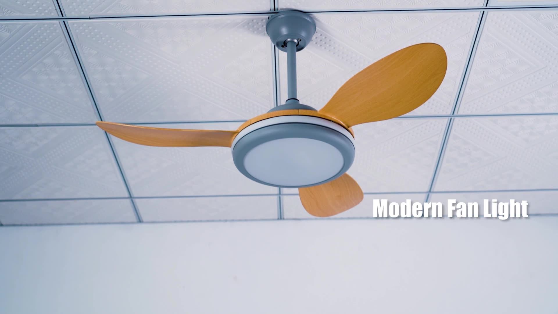 Modern Minimalist Ceiling Fan Led*45w*2 Ceiling Fan 42inch Gold Ceiling