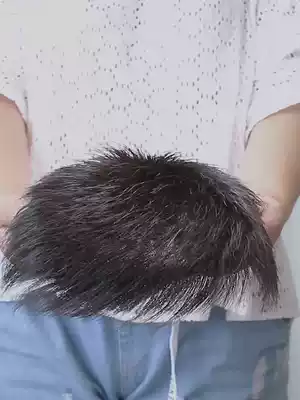 Wig men's top hair replacement wig short hair no trace Korean handsome forehead Mediterranean bald patch