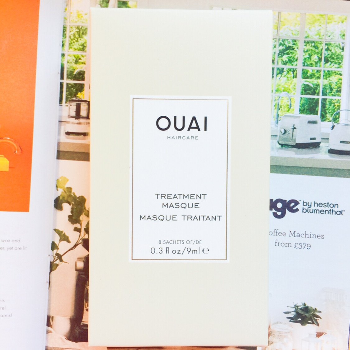 3pcs Kardashian's same style~Ouai Haircare Hair Care Mask Repair Moisturizer 9ml