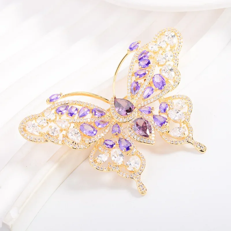 Fashionable sophisticated brooch, pin, accessory, city style, high-quality style, light luxury style, direct factory sales