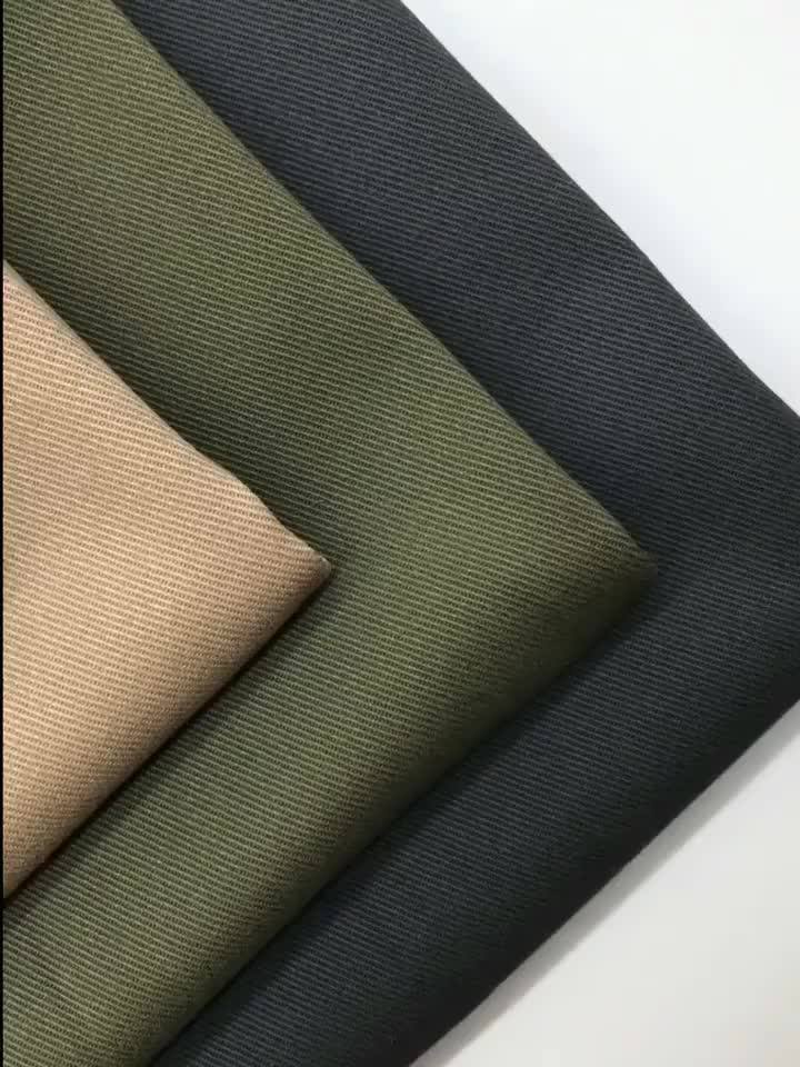 Factory Direct Sales Solid Color 97cotton 3spandex Stretch Woven