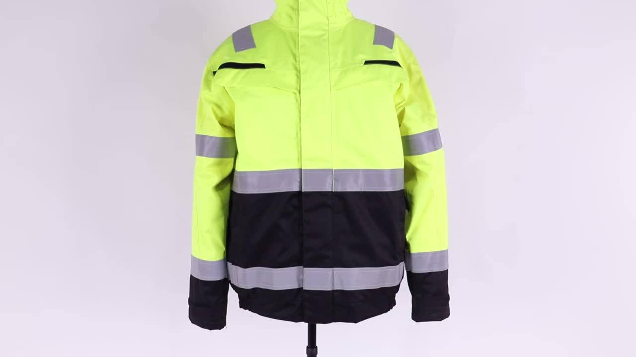 Winter Workwear Factory Price Antistatic Construction Electrical Fire